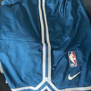 Nike NBA Mn Timberwolves' Blue Athletic Shorts